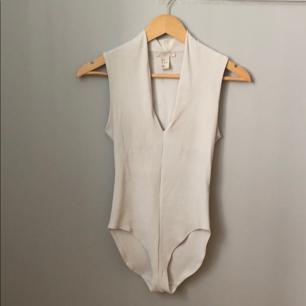 H&M plunging neckline bodysuit